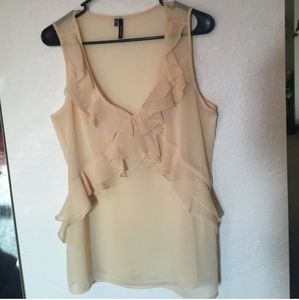Sheer Cream Top
